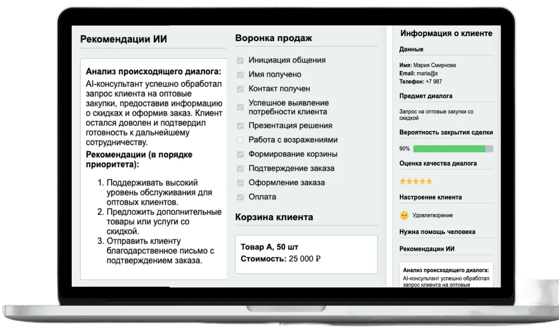 Командный центр SalesMachine